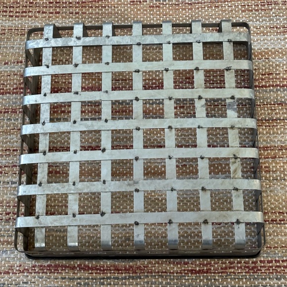 Rustic Metal Basket - Picture 3 of 3